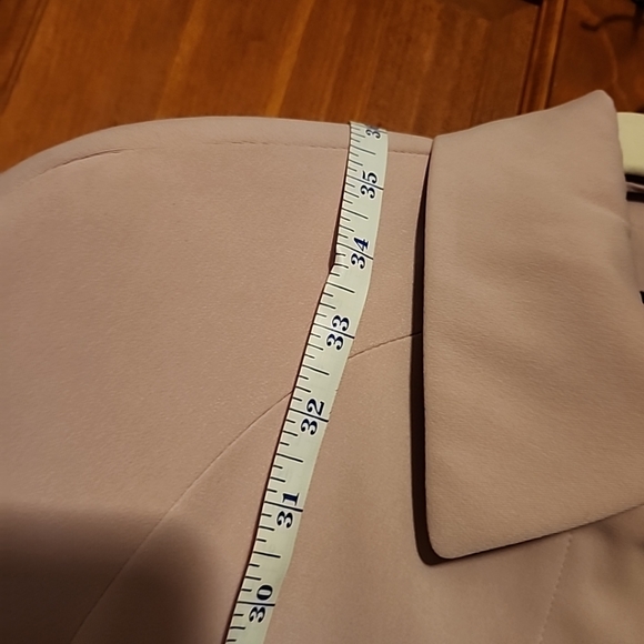 FS Limited Woman's Size S lined dusty pink single breasted dress/pea coat NWT - Picture 11 of 16